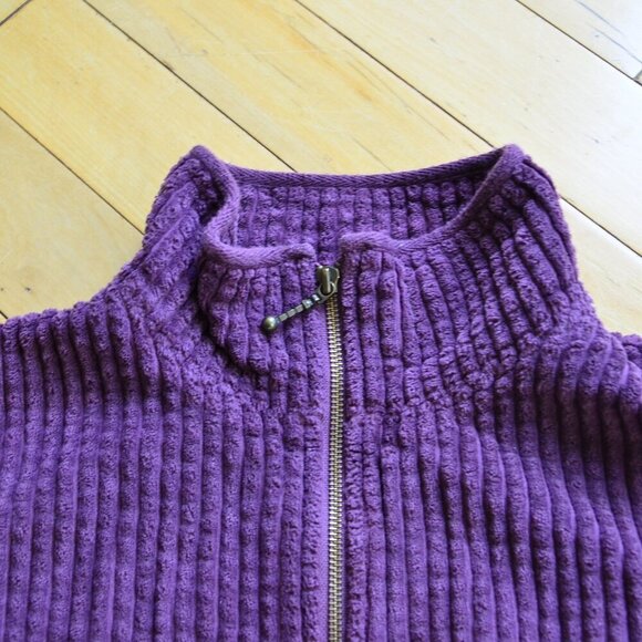 Woolrich Women's Corduroy Jacket Full Zip Size Petite Large - Picture 2 of 10